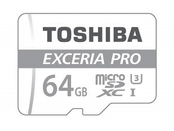 TOSHIBA 64GB MICRO SDXC UHS I U3 EXCERIA PRO 95/80 HAFIZA KARTI