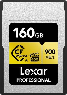 LEXAR 160GB CF EXPRESS A TYPE GOLD SERI MEMORY CARD