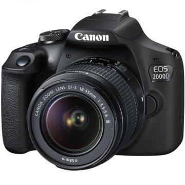 CANON 2000D+18-55MM DC III  F:3,5-5,6 LENS KİT DSLR FOTO MAK