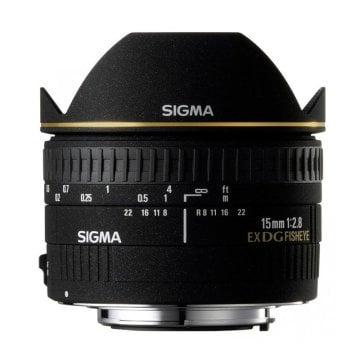 SIGMA 15MM F:2.8 EX DG FISH EYE (BALIK GÖZÜ) LENS NIKON  UYUMLU