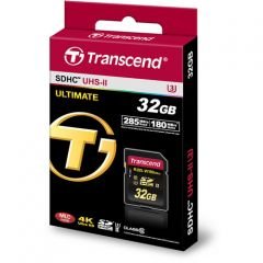 TRANSCEND 32GB UHS-II SDHC 1900X HAFIZA KARTI U3