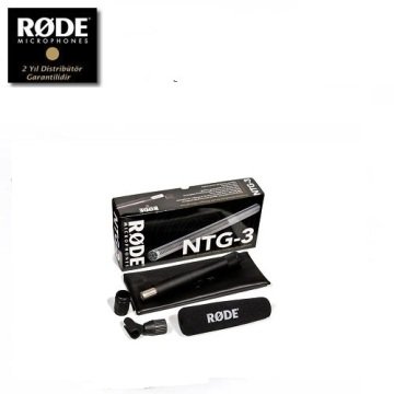 RODE NTG-3 MIKROFON BLACK (SİYAH)