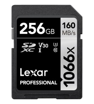 LEXAR 256GB SDXC UHS I 1066X/160MB  HAFIZA KARTI