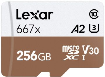 LEXAR 256GB MICRO SDXC 667X UHS I U3 V30 HAFIZAKARTI