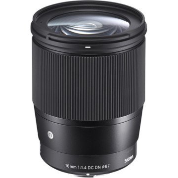 SIGMA 16MM F:1.4  DC DN  CANON EF-M MOUNT LENS