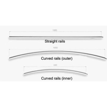 CAME-TV JX300B Kavisli ve Düz Kaydırıcı Slider