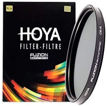 HOYA 62MM FUSION CIRCULAR POLARIZE ANTISTATIC FILTER