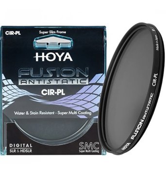 HOYA 62MM FUSION CIRCULAR POLARIZE ANTISTATIC FILTER