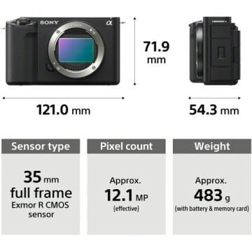 SONY ZV-E1 BODY DIGITAL CAMERA