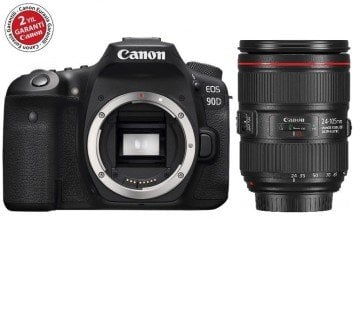 CANON 90D CANON 24-105 F4 L II IS USM LENSLI KİT