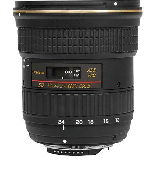 TOKINA 12-24 AF  F:4 AT-X II  CANON EF MOUNT LENS