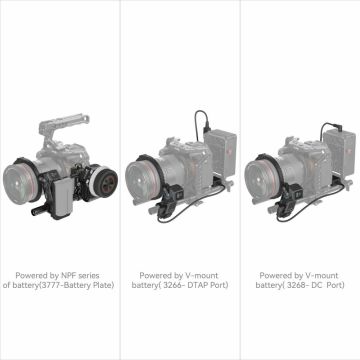 SmallRig 3781 Masifiz Kablosuz Follow Focus Temel Kiti