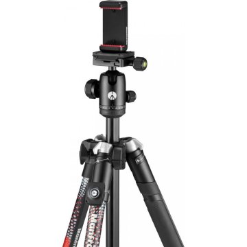 MANFROTTO ELEMENT MII ALIMINIUM +MOBIL KUMANDALI TRIPOD(MKELMII4RMB-BH)KIRMIZI