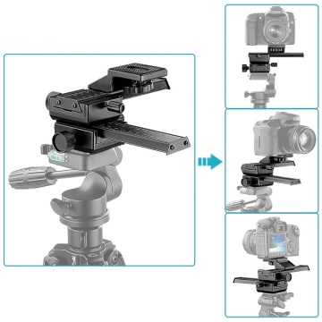 NEEWER Pro4 Dört Yönlü Makro Çekim İçin Slider