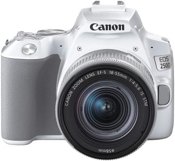 CANON 250D+18-55MM IS STM LENS KİT FOTO MAKİNA BEYAZ