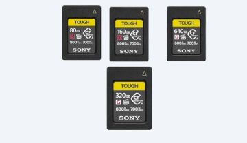 SONY CFEXPRESS TYPE A 640GB MEMORY CARD