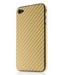 BELKIN IPHONE4G/4GS CARBON FIBER PVC ETIKET* GOLD