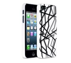 Dexim Dla234W Artistic iPhone5 Kılıf Siyah-Beyaz