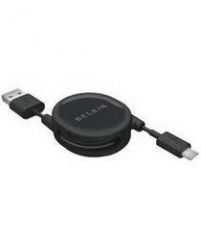 BELKIN MICRO USB ŞARJ KABLOSU MAKARALI*SİYAH