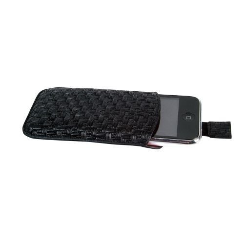 Bouletta Örgü Desenli iPhone 4/4S Kılıfı (Siyah)
