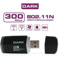 Dark WDN300 300Mbit Dahili Anten Kablosuz Usb Adaptör
