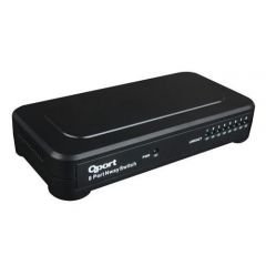 Qport QN-08P 8 Port 10/100 Mbps Masaüstü Switch