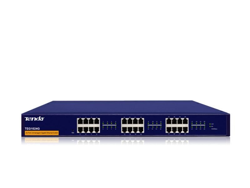 Tenda TEG1024G 24 Port Rack-M Switch
