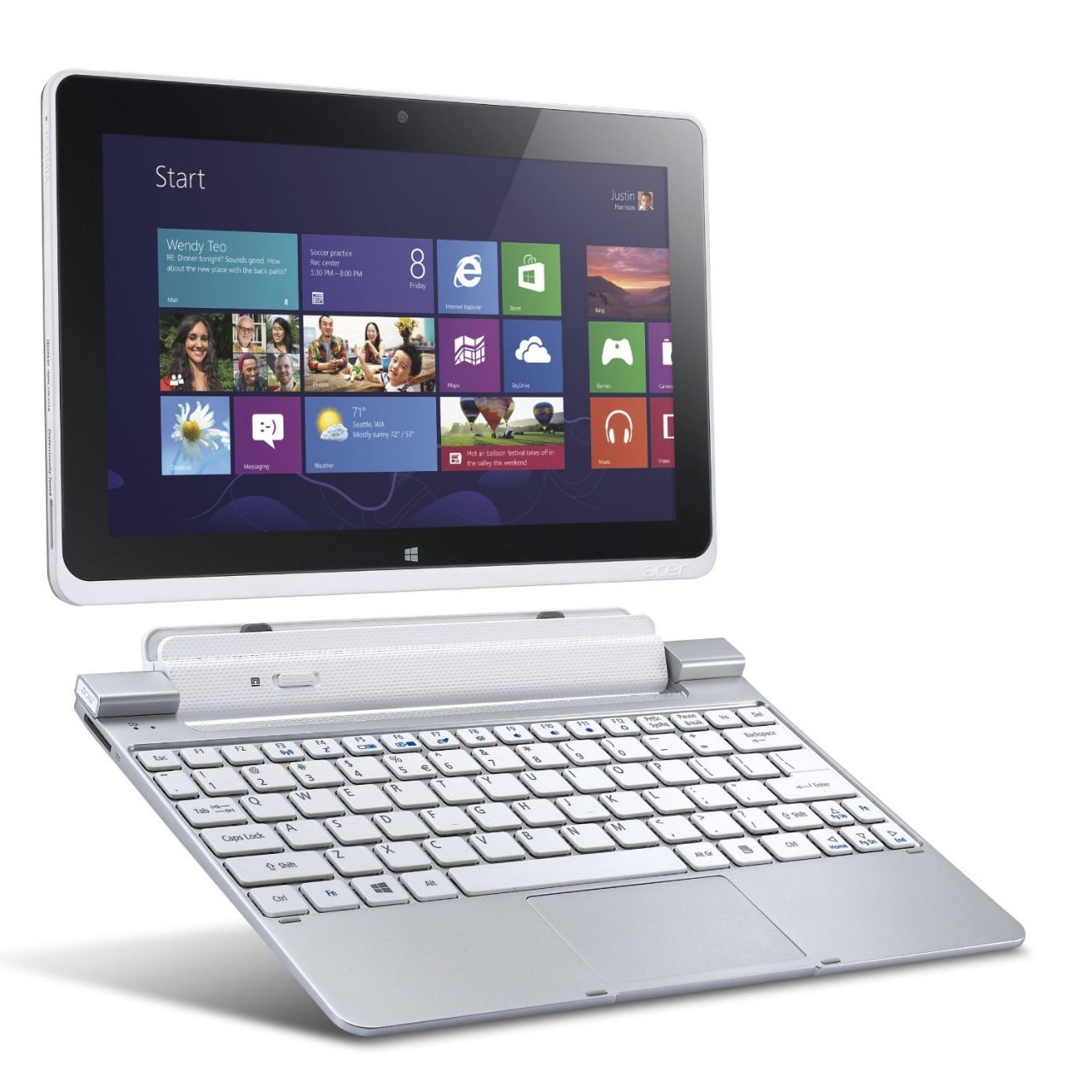 Acer Iconia W510 10.1'' 64Gb Windows 8 Tablet (NT-L0SEY-001)