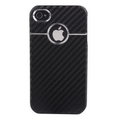 Ttec Plus Iphone 4 Siyah Kaplamalı Arka Panel T-Case Ek.Kor.Hediyeli