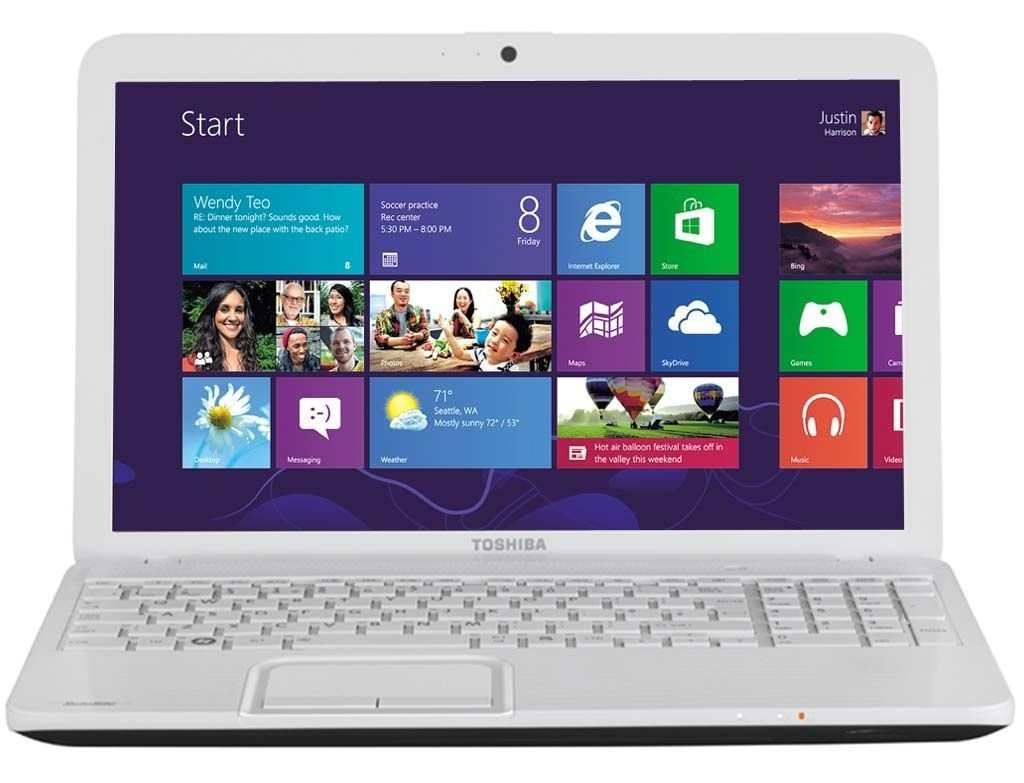 Toshiba Satellite C855-216 Ci3-2370 4Gb 640Gb 1Gb 15.6'' Win8 Taşınabilir Bligisayar