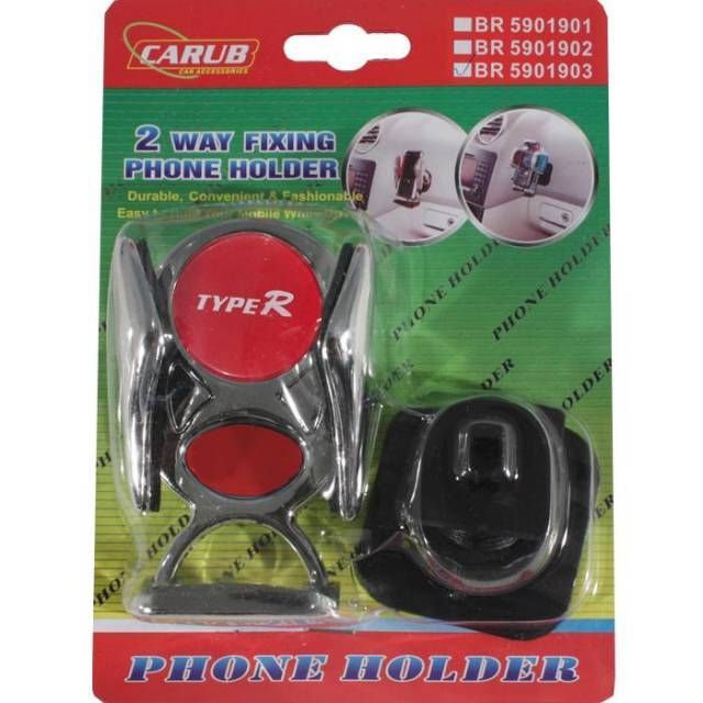 XK Carub Telefon Tutucu Kromaj Ayarlı Kırmızı 5901903 BR5901903