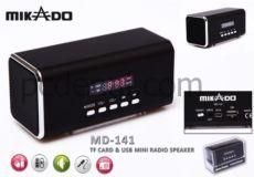 MD-141 2W RMS, Usb SD FM destekli mini hoparlör