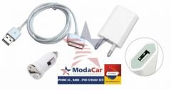 ModaCar I-Phone 4G I-Pod Seyahat Şarj Kiti 13b003