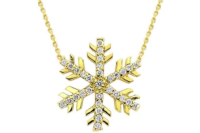 Pırlanta Kartanesi Kolye 18 Ayar PK000005 Melis Gold
