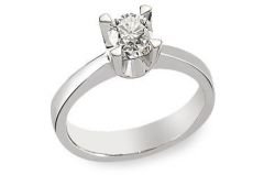 0.22 ct Pırlanta Tektaş Yüzük H Color Melis Gold PY000007