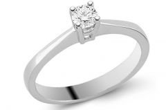 0.17 ct Pırlanta Yüzük H Color Melis Gold PY0000011