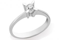 0.13 ct Pırlanta Yüzük H Color Melis Gold PY0000012