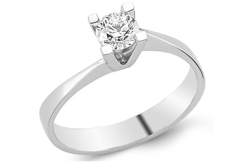 0,24 ct Pırlanta Tektaş Yüzük H Color Melis Gold PY0000014