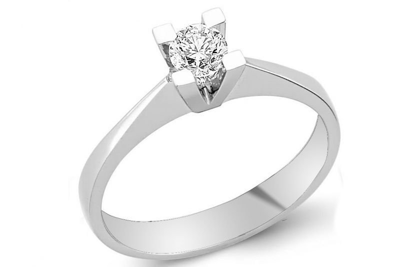 0,14 ct Pırlanta Tektaş Yüzük H Color Melis Gold PY0000015