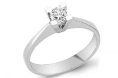 0,14 ct Pırlanta Tektaş Yüzük H Color Melis Gold PY0000015