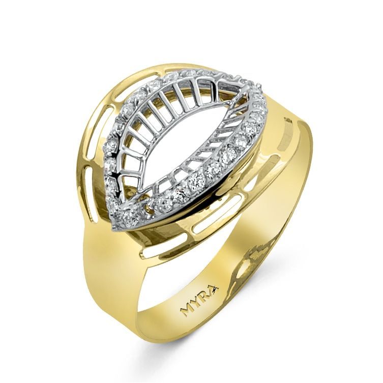 Myra Gold Zirkon Taşlı 14 Ayar Altın Yüzük