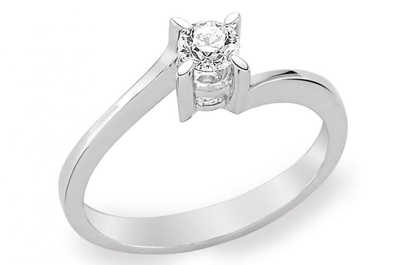 0,15 ct Pırlanta Tektaş Yüzük H Color Melis Gold PY0000016