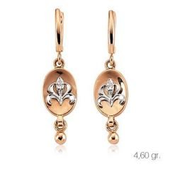 Myra Gold Figura Küpe