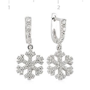 GUMUSH 925 Gümüş Zirkon Taşlı Küpe | SET101106E