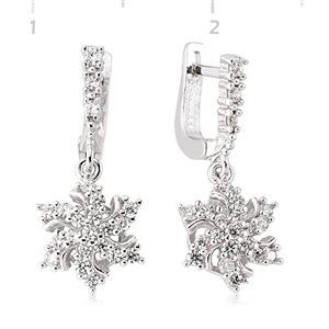 GUMUSH 925 Gümüş Zirkon Taşlı Küpe | SET101108E
