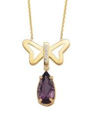 Altın  Fiyonk Kolye Kly00436 Melis Gold