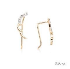 Myra Gold Singolo Küpe