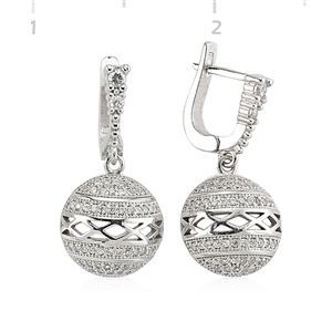 GUMUSH 925 Gümüş Zirkon Taşlı Küpe | SET101116E
