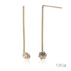 Myra Gold Margherita Küpe