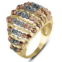 Myra Gold 14 Ayar Altın Fantazi Yüzük